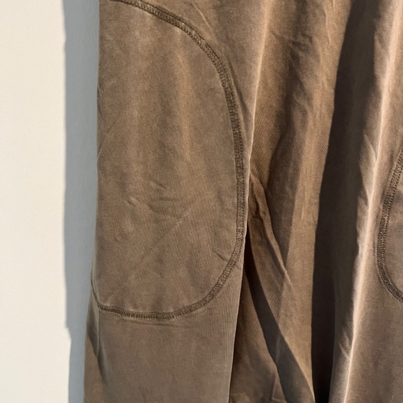 Free People Movement Hot Shot V Neck Jumpsuit in Oregano - Picture 7 of 13